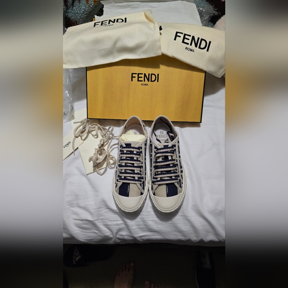 Brand New In Box Fendi sneakers. 100% Authentic.